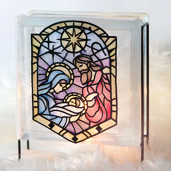 The Holy Family in Stained Glass - Image 9