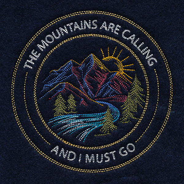 The Mountains Are Calling Stamp - Image 5