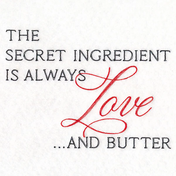 The Secret Ingredient is Always Love And Butter - Image 2