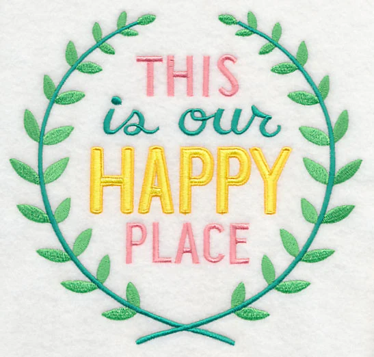 This Is Our Happy Place Wreath - Image 2