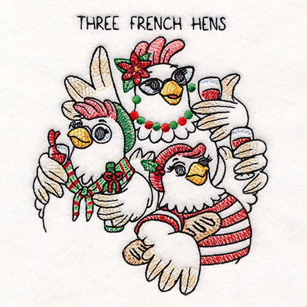 Three French Hens - Image 3