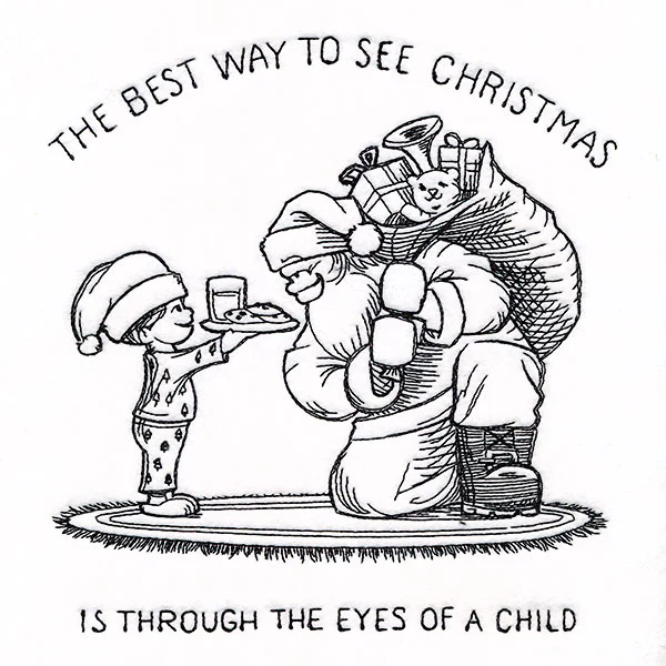 Through the Eyes of a Child Santa Scene - Image 2