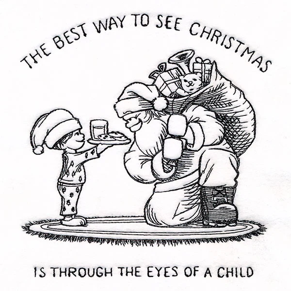 Through the Eyes of a Child Santa Scene - Image 3