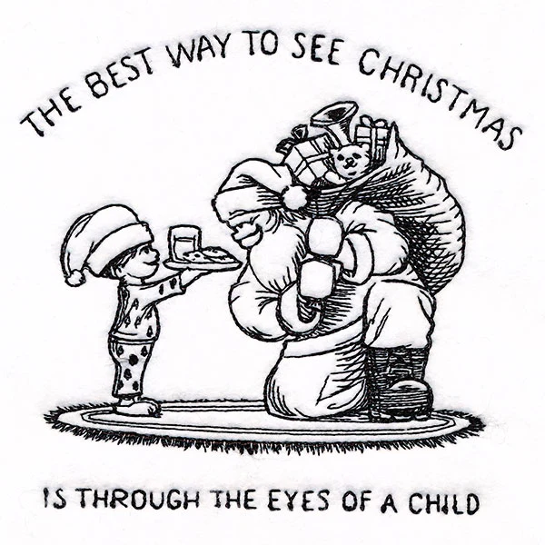Through the Eyes of a Child Santa Scene - Image 4