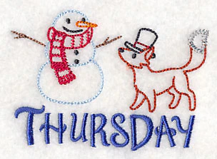 Thursday Snowman (Vintage) - Image 2