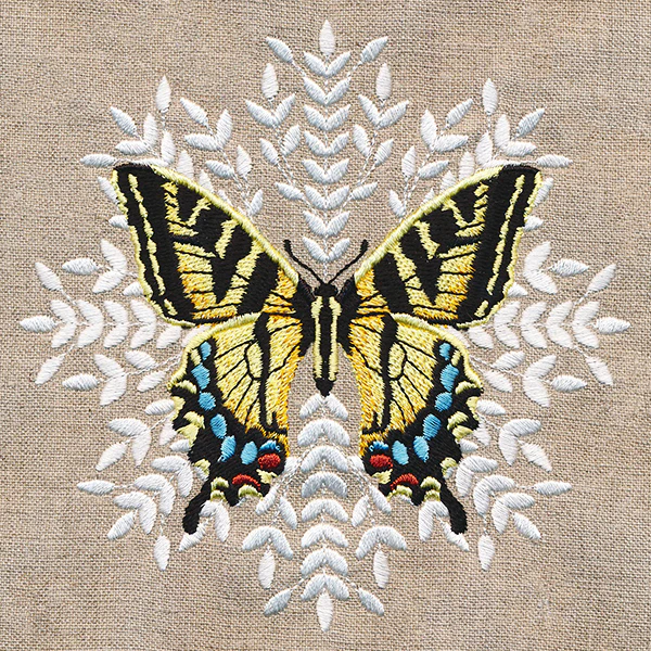Tiger Swallowtail Butterfly Medallion - Image 4