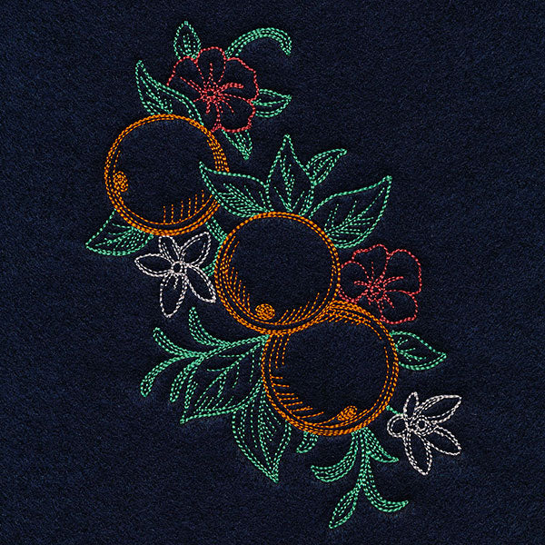 Timeless Summer - Oranges and Petunias (Vintage) - Image 3