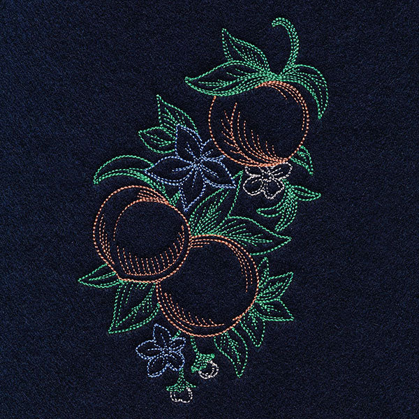 Timeless Summer - Peaches and Balloon Flower (Vintage) - Image 4