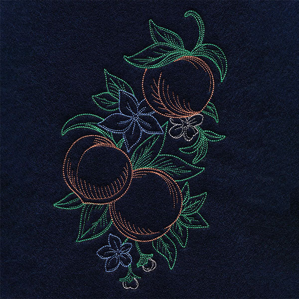 Timeless Summer - Peaches and Balloon Flower (Vintage) - Image 5