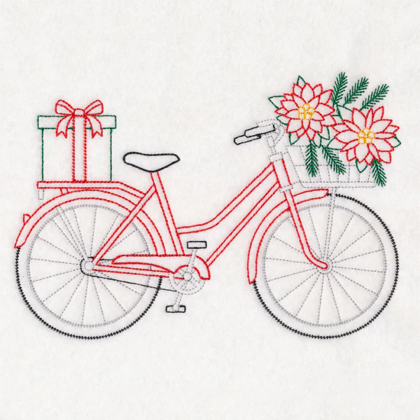 Tis the Season Bicycle (Vintage) - Image 2