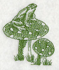 Toad and Stool 4 (Toile) - Image 2