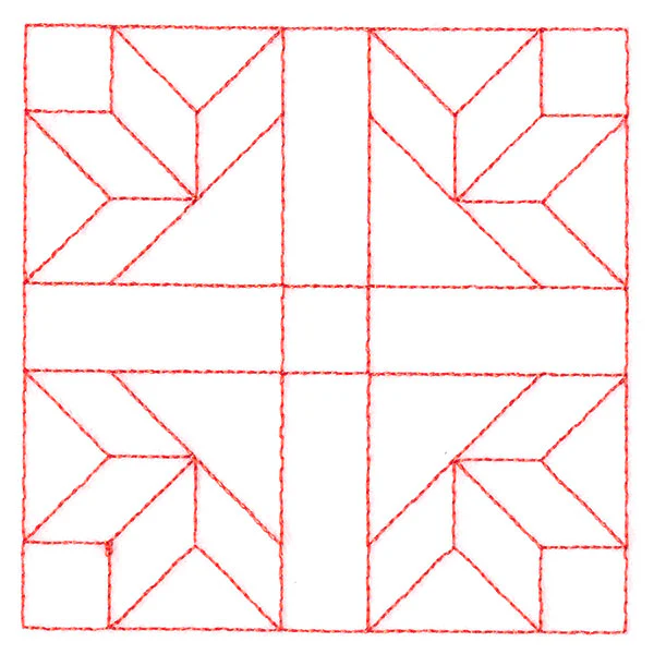 Traditional Quilting II - Goose Tracks (Double Run) - Image 5