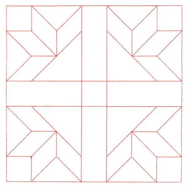 Traditional Quilting II - Goose Tracks (Double Run) - Image 6