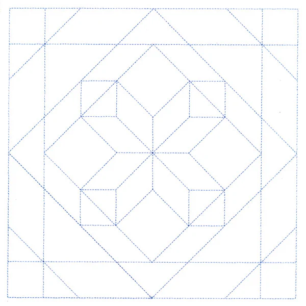 Traditional Quilting - Star and Chains (Double Run) - Image 6