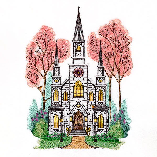 Traditions in Spring Church Scene - Image 8
