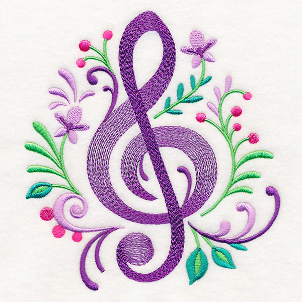 Treble Clef Flourish - Image 2