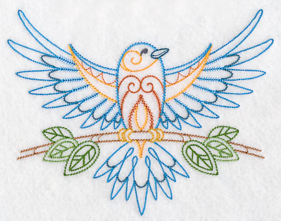 Tree Top Bluebird (Vintage)