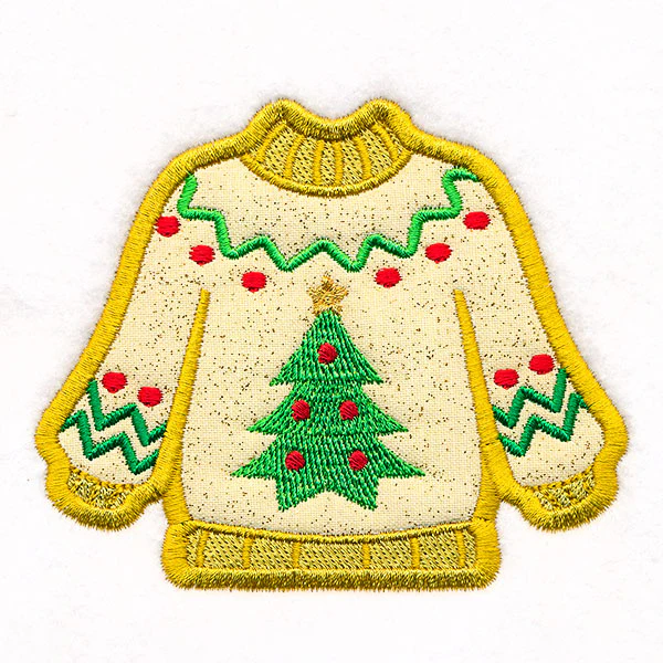 Tree Ugly Christmas Sweater (Applique) - Image 3