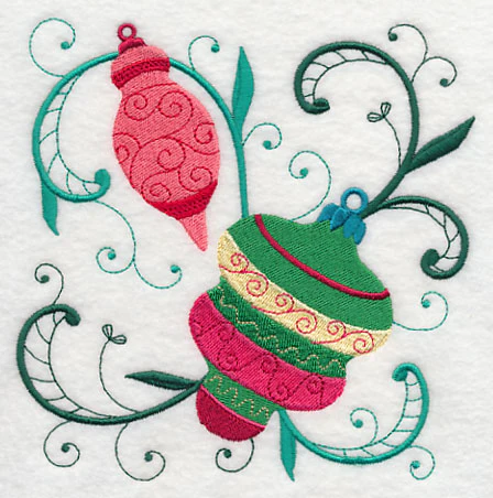 Trimming the Tree Ornament Square - Image 3