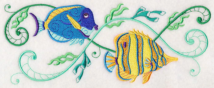 Tropical Fish Potpourri Border - Image 2