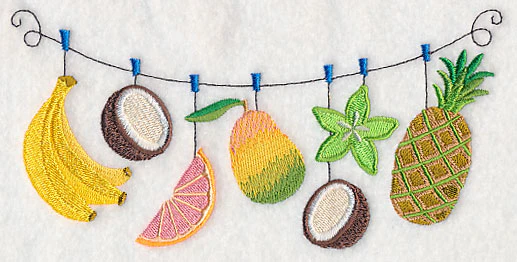 Tropical Fruit Clothesline - Image 3