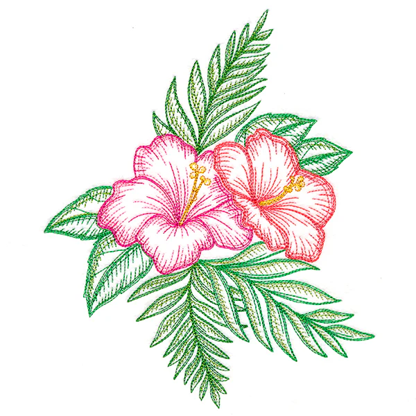 Tropical Hibiscus Bouquet - Image 4