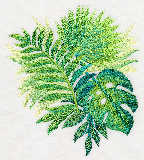 Tropical Leaves in Watercolor 3 - Image 2