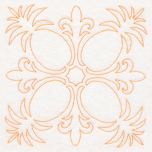Tropical Paradise Quilting - Peaceful Pineapples (Double Run) - Image 3