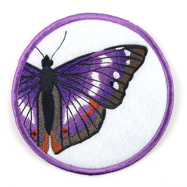 True Beauty Butterfly Coaster - Purple Emperor (In-the-Hoop) - Image 5