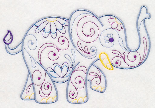 Trumpeting Elephant (Vintage) - Image 4