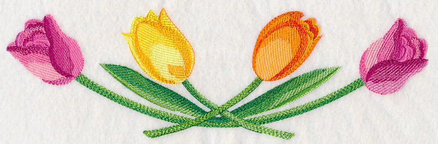 Tulip Border in Watercolor - Image 7