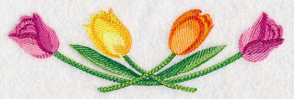 Tulip Border in Watercolor - Image 8