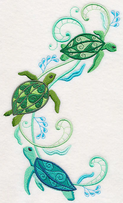 Turtles and Seagreens Spray - Image 2