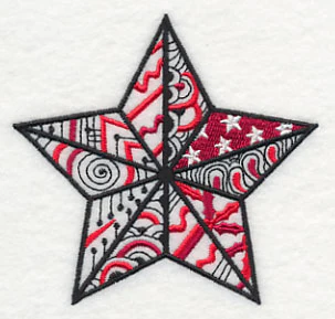 Twinkling Star (Blackwork) - Image 5