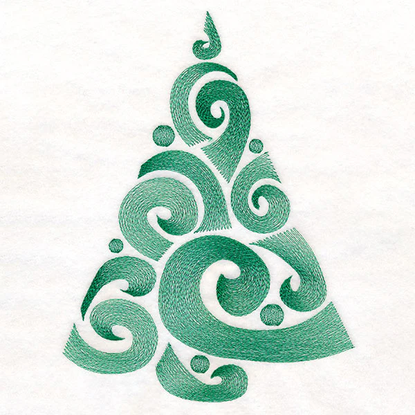 Twirling Christmas Tree