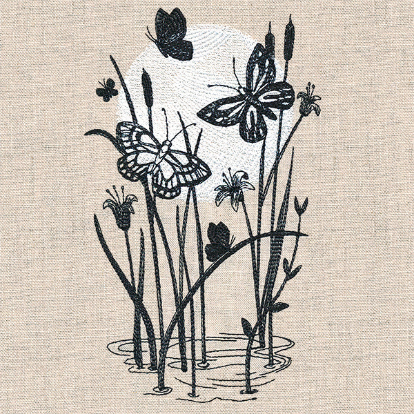 Under the Moonlight Pond Scene - Image 7