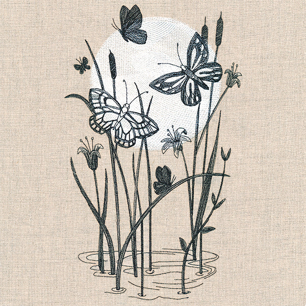 Under the Moonlight Pond Scene - Image 9