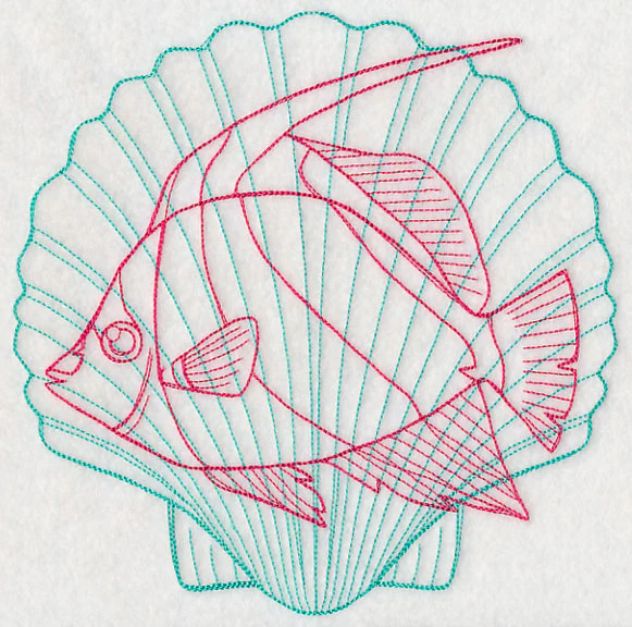 Underwater Bannerfish Medallion