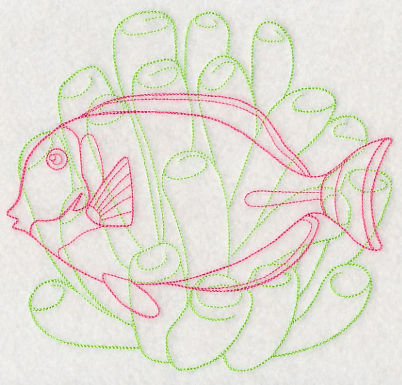 Underwater Surgeonfish Medallion 2 - Image 6