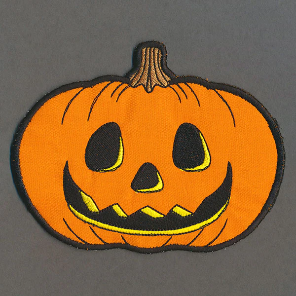 Up and Autumn Pillow Wrap - Jack o' lantern (In-the-Hoop) - Image 6