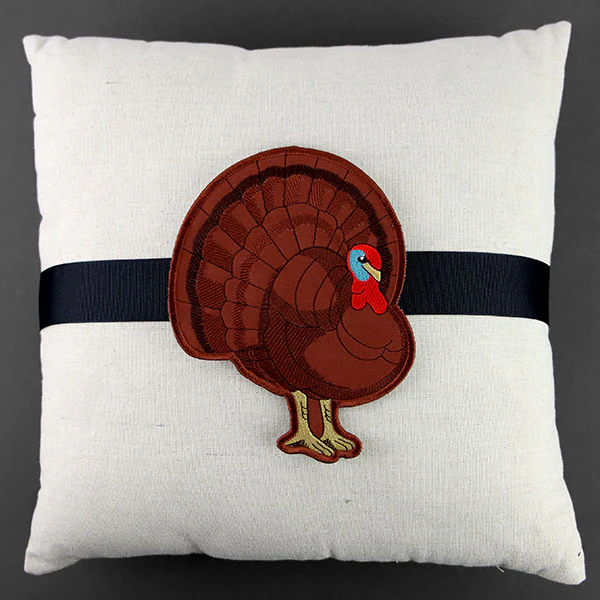 Up and Autumn Pillow Wrap - Turkey (In-the-Hoop) - Image 3