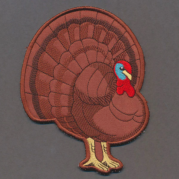 Up and Autumn Pillow Wrap - Turkey (In-the-Hoop) - Image 6