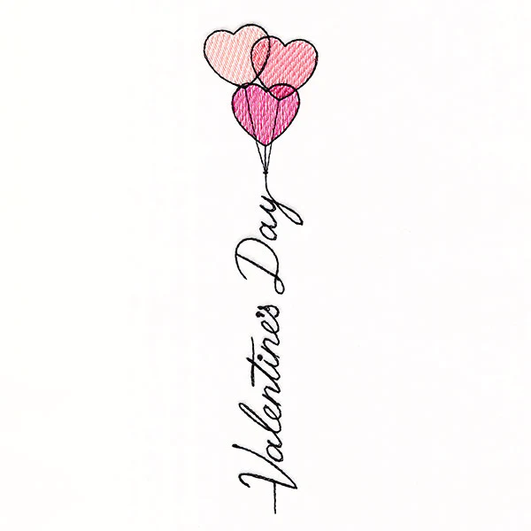Valentine's Day Heart Balloons - Image 3