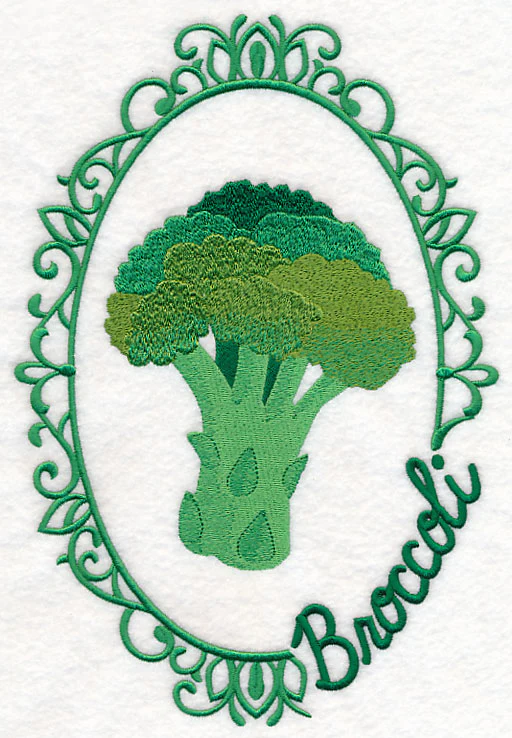 Vegetable Cameo - Broccoli