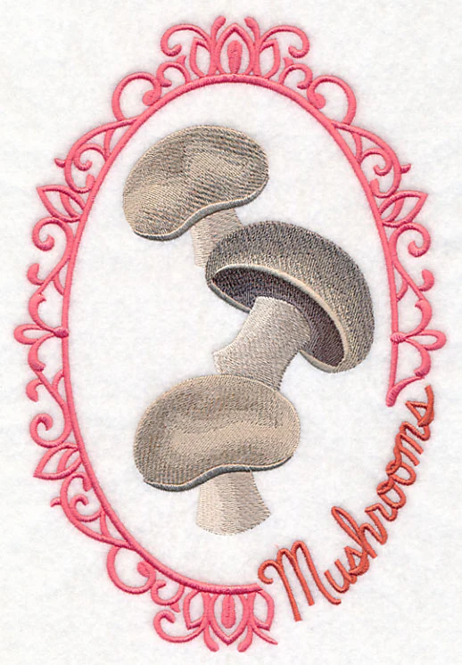 Vegetable Cameo - Mushrooms - Image 6