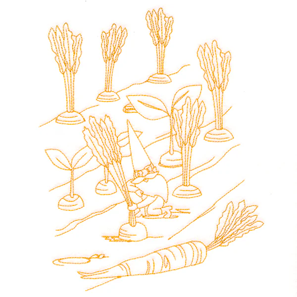 Vegetable Patch Garden Gnomes - Carrots - Image 2