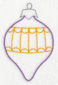 Very Merry Christmas Ornament 5 (Vintage) - Image 3