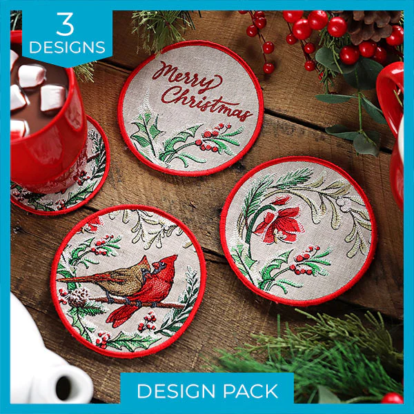 Very Merry Coaster Design Pack - Image 9