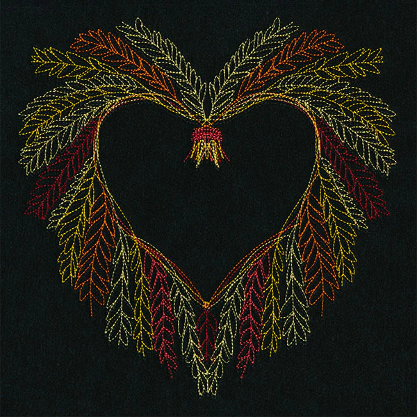 Vibrant Autumn Wheat Wreath - Image 5