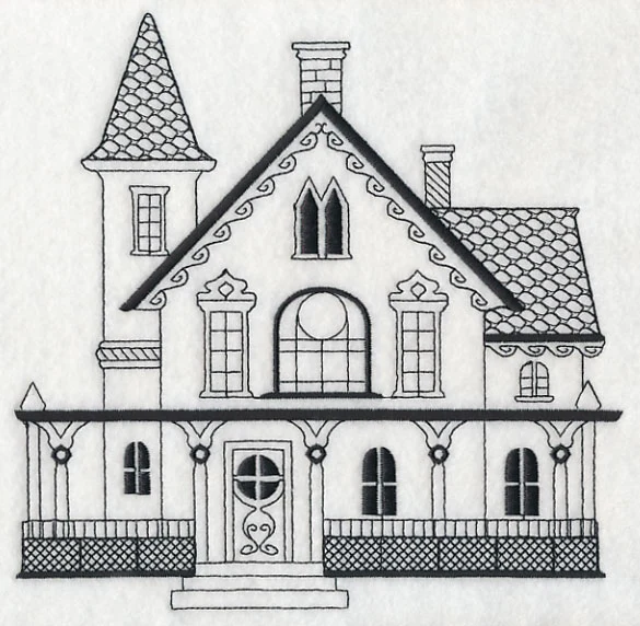 Victorian Dashwood House (Blackwork) - Image 4